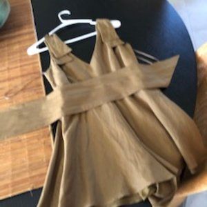 XS Taupe Romper